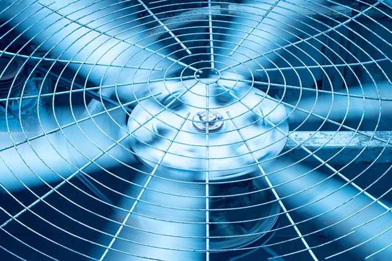 5 Common AC Problems. A running air conditioning unit.